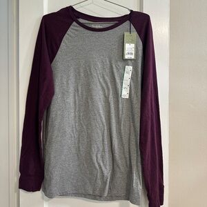 Goodfellow & Co. Men's Long sleeve baseball shirt M